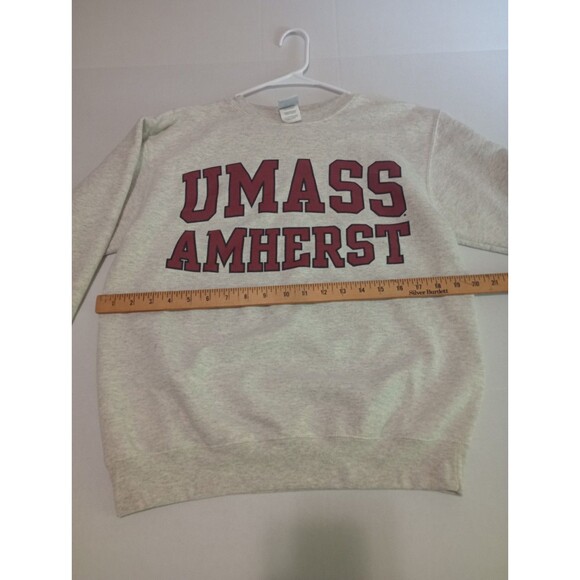 UMass Amherst Champion Vintage Crew neck Men's Small Gray - Picture 8 of 10